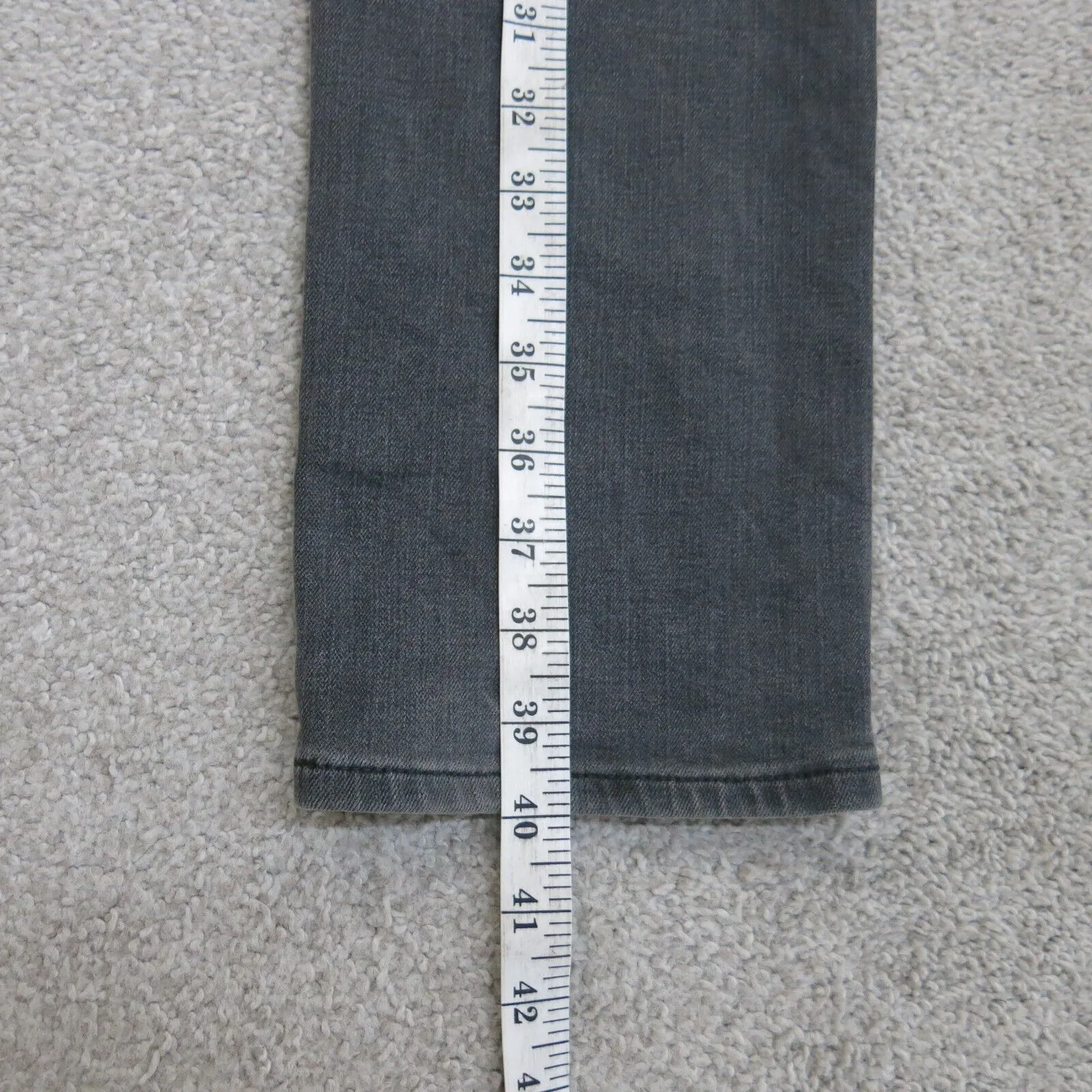 American Eagle Jean Women Black 32X34  Denim Stretch Skinny Leg 360 Extreme Flex