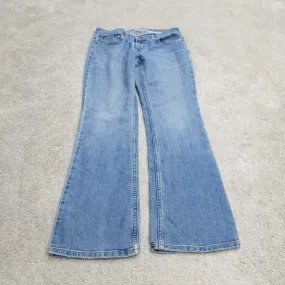 American Eagle Jeans Womens W30 Blue Straight Denim Stretch Low Rise Pockets