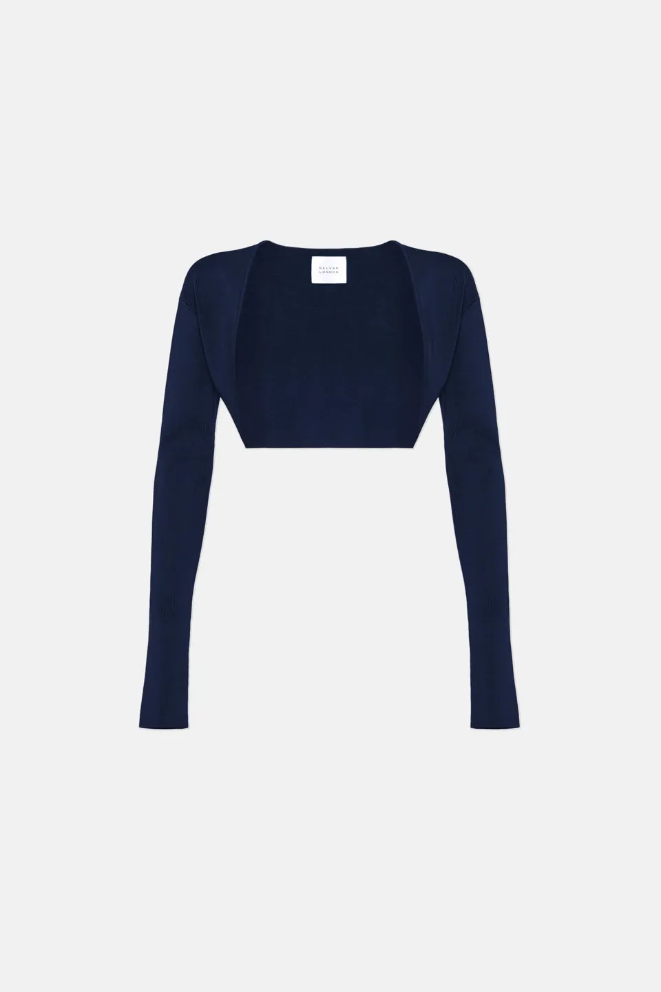 Atalanta Crop Cardigan - Midnight