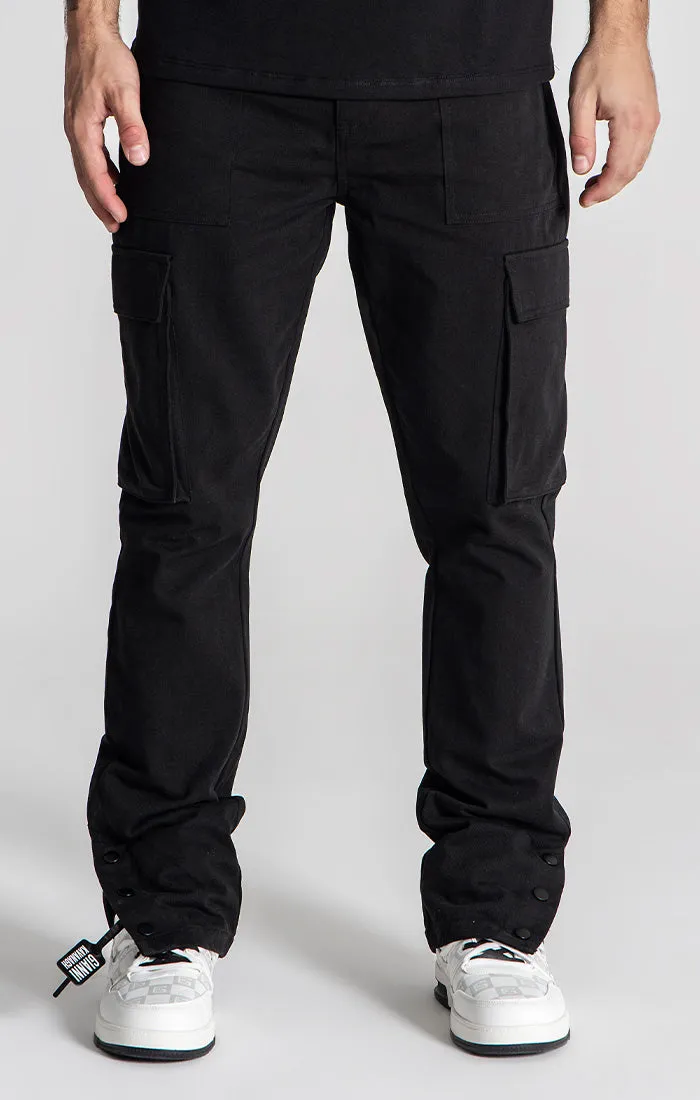 Black Explorer Cargo Pants