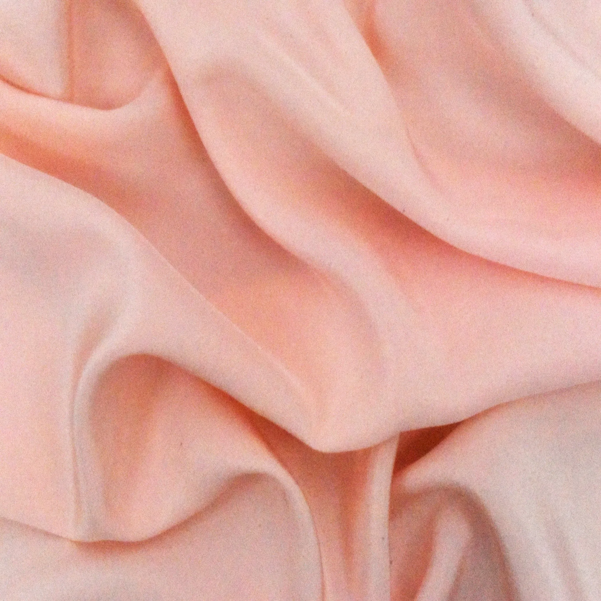 Blossom Pink Silk Crepe De Chine Fabric