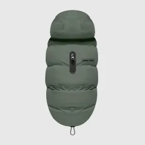 classic waterproof puffer - forest green