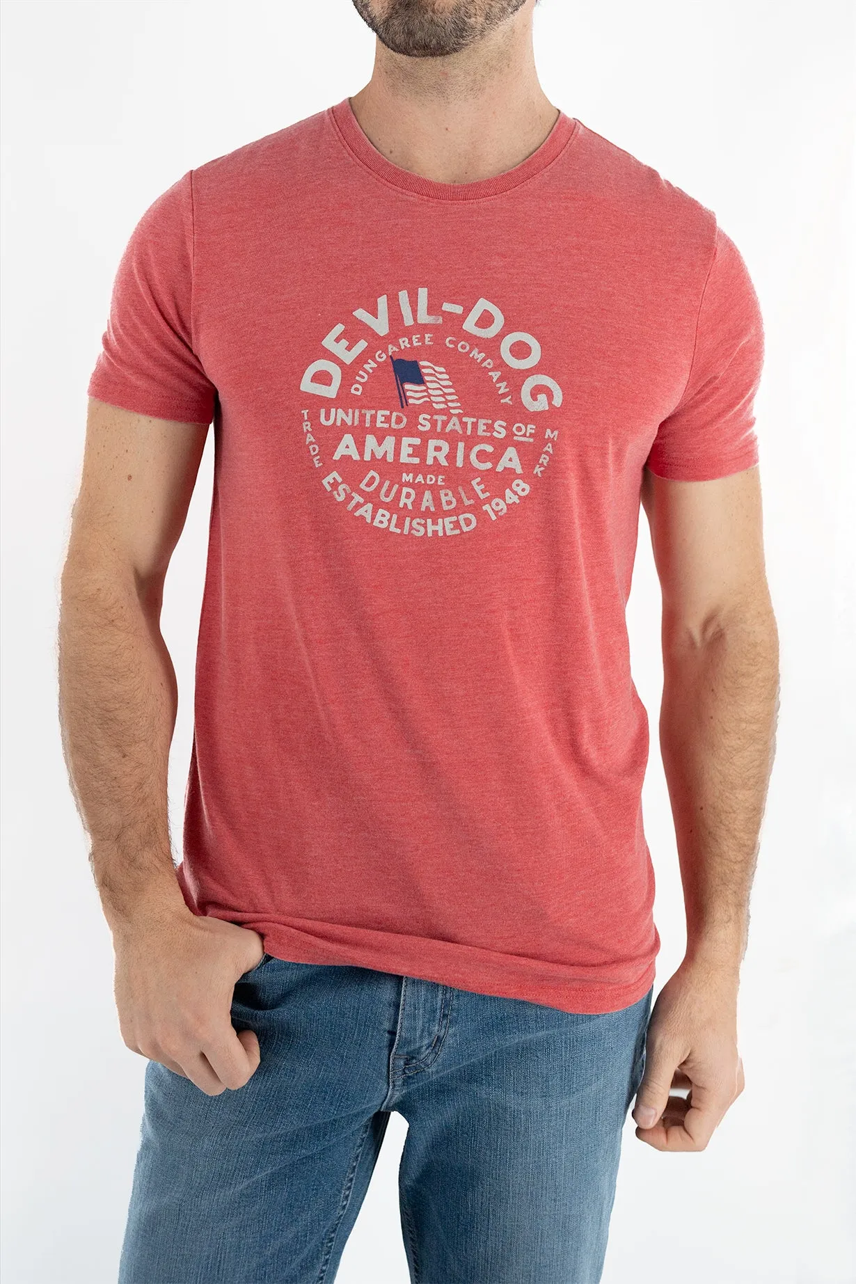 Graphic T-Shirt - USA Stamp