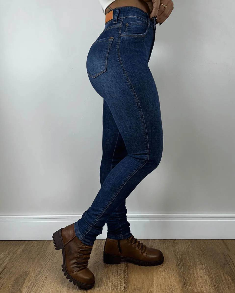 High-Rise Skinny-Jeans Milly