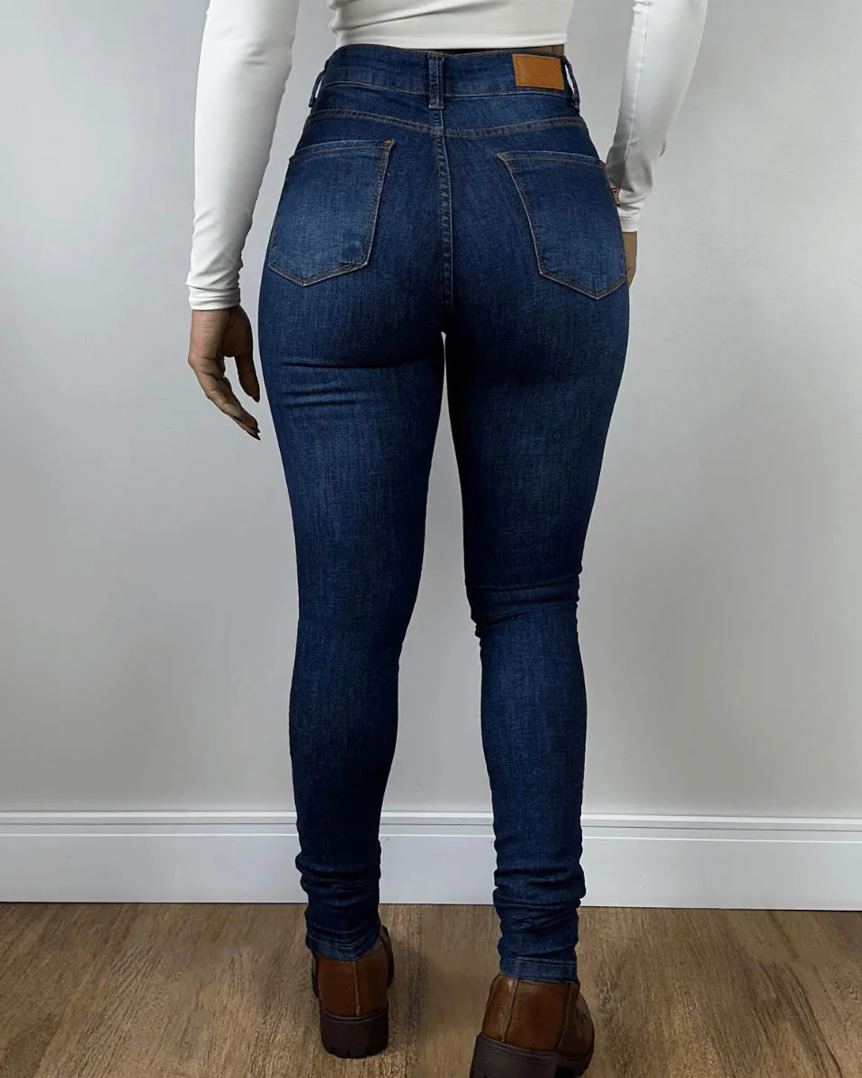 High-Rise Skinny-Jeans Milly