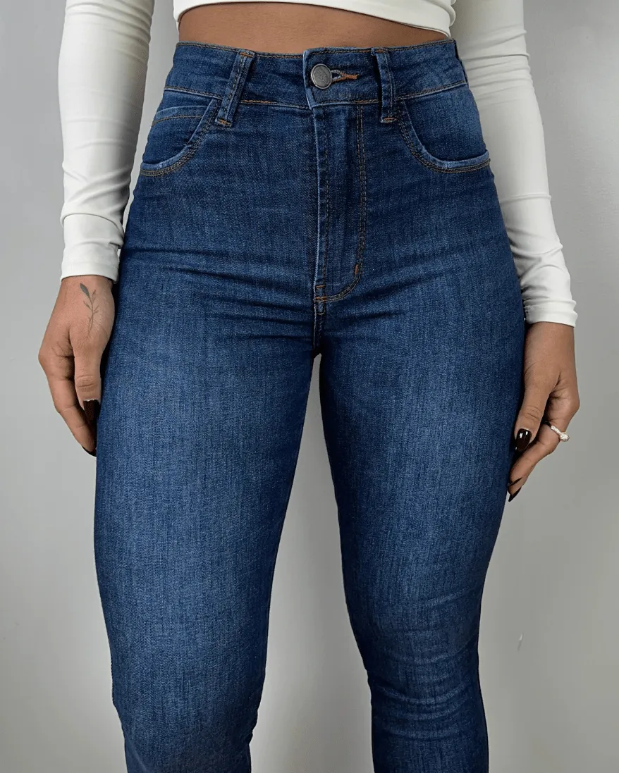 High-Rise Skinny-Jeans Milly