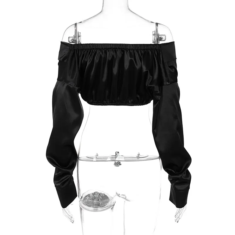 Joycie Off Shoulder Crop Top