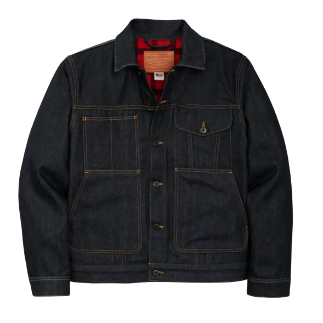 Lined Denim Short Cruiser Jacket