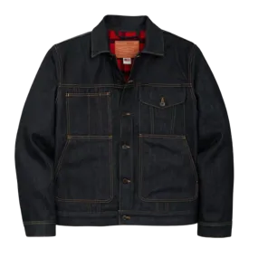 Lined Denim Short Cruiser Jacket