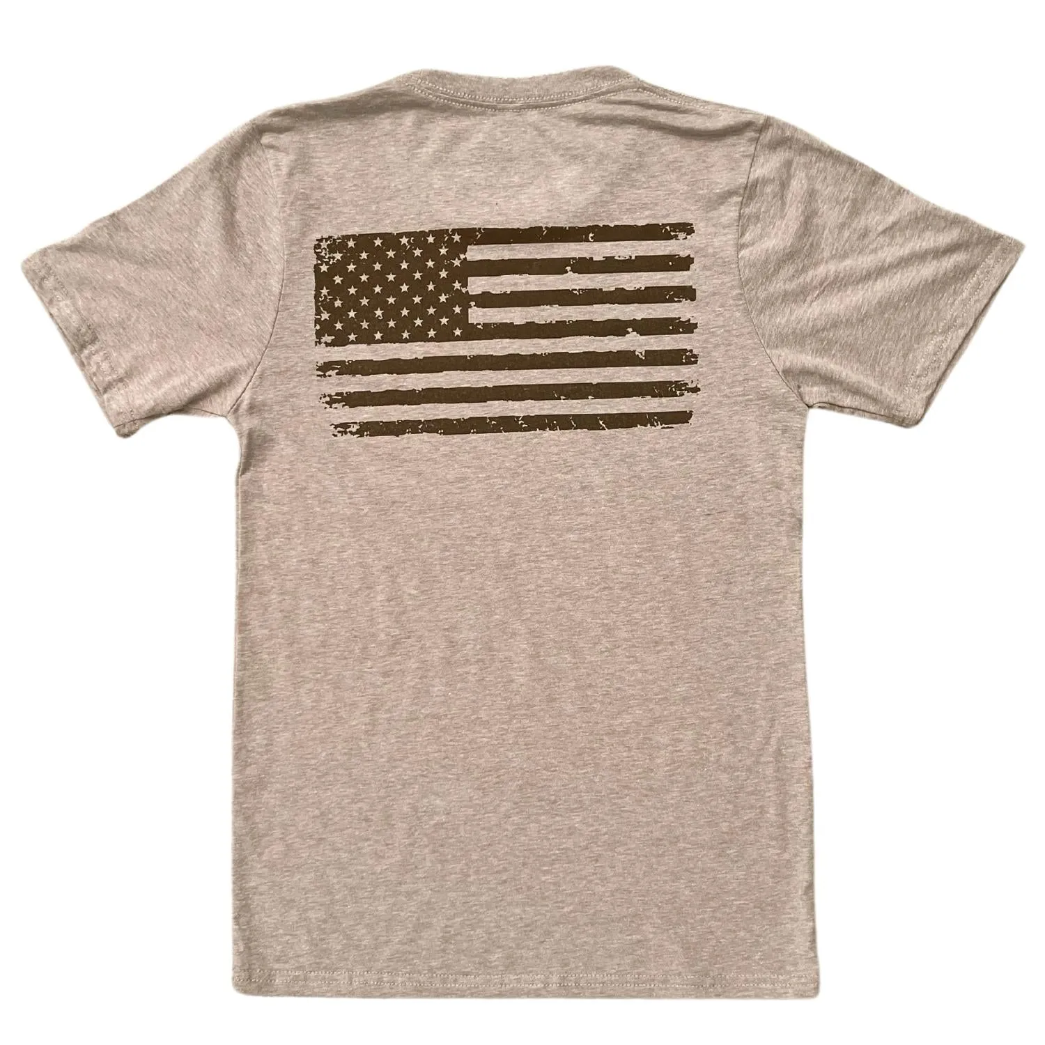 Men's Old Glory American Flag T-Shirt (Coyote)