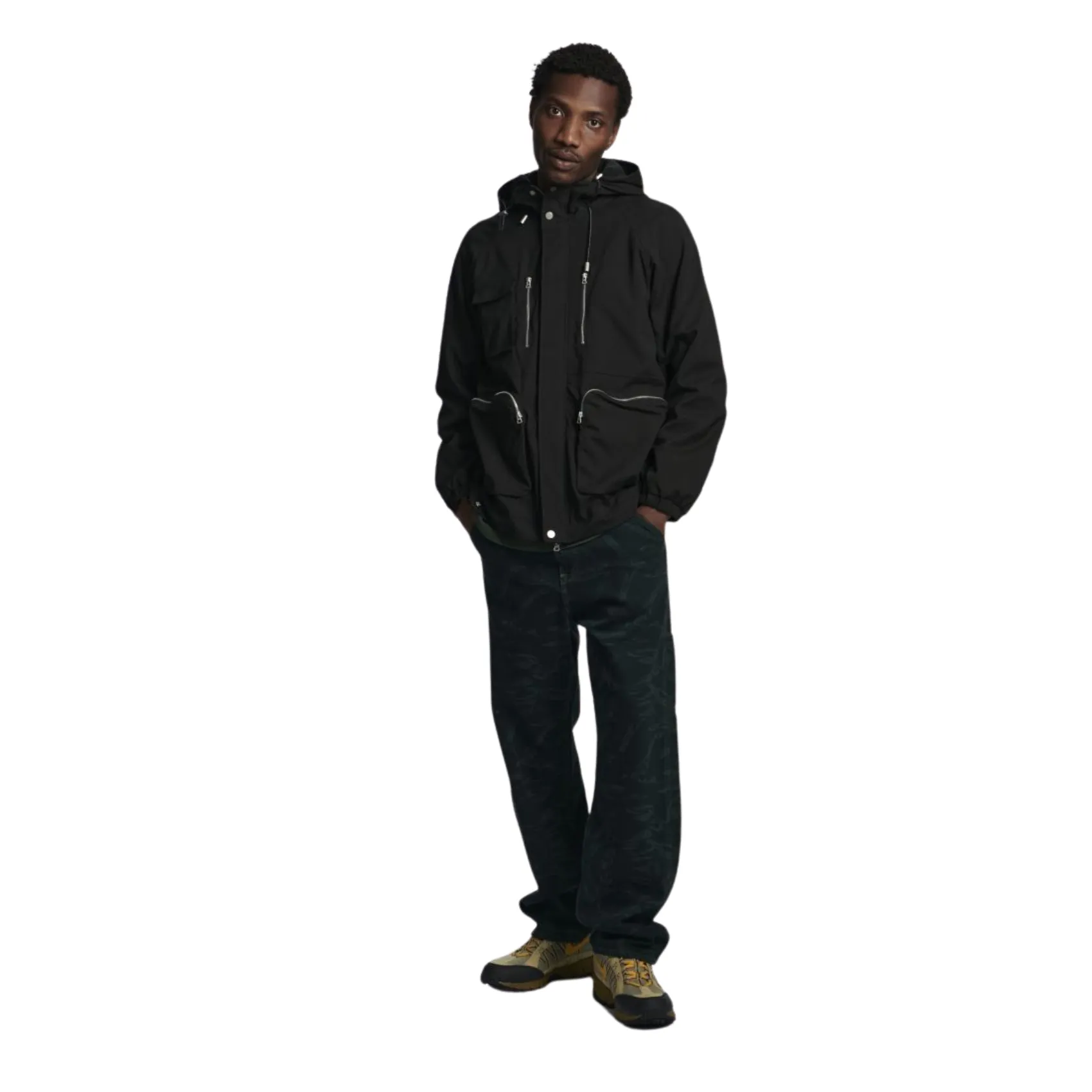 Multi Pockets Jackets - Black