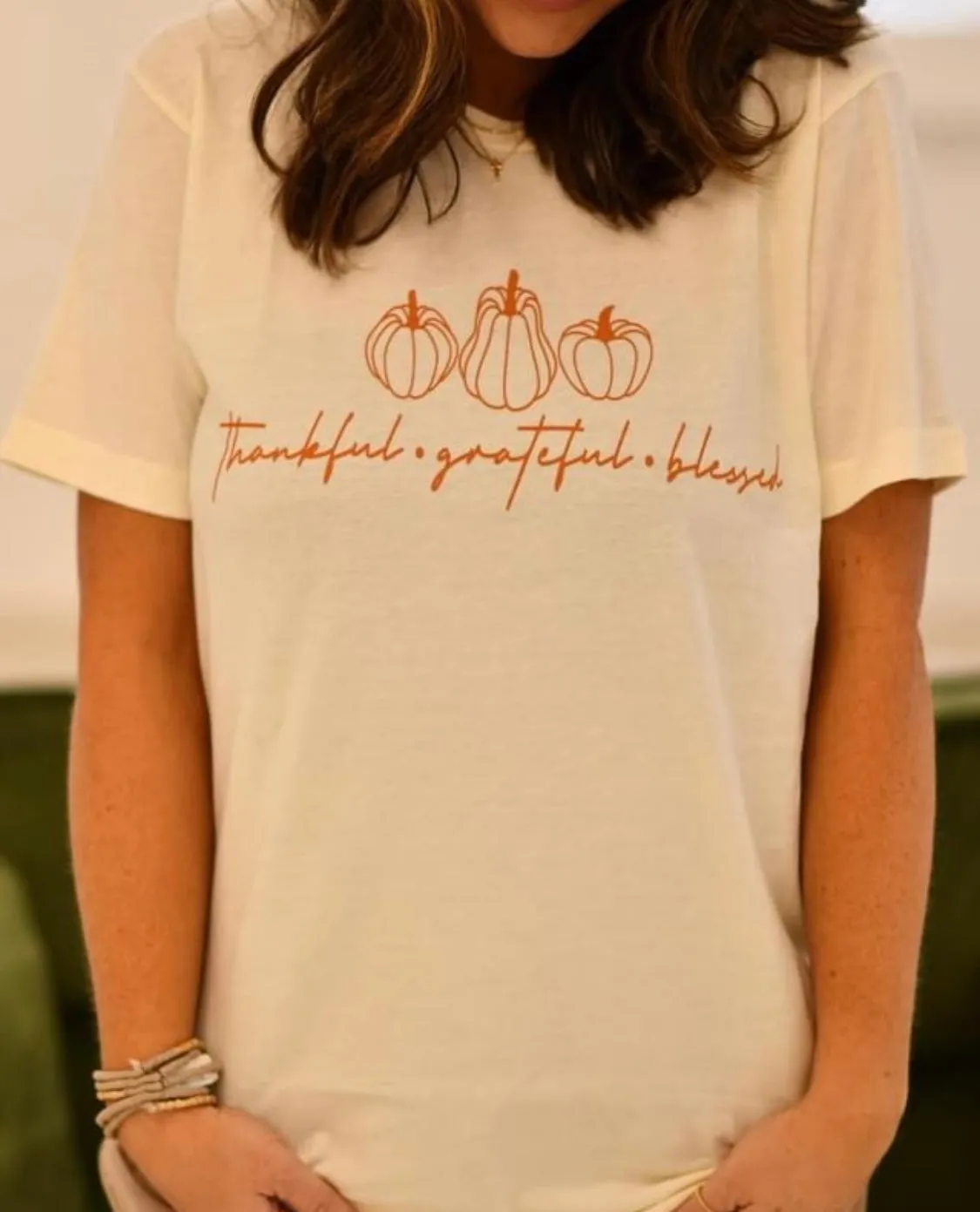 Pumpkins Thankful Tee