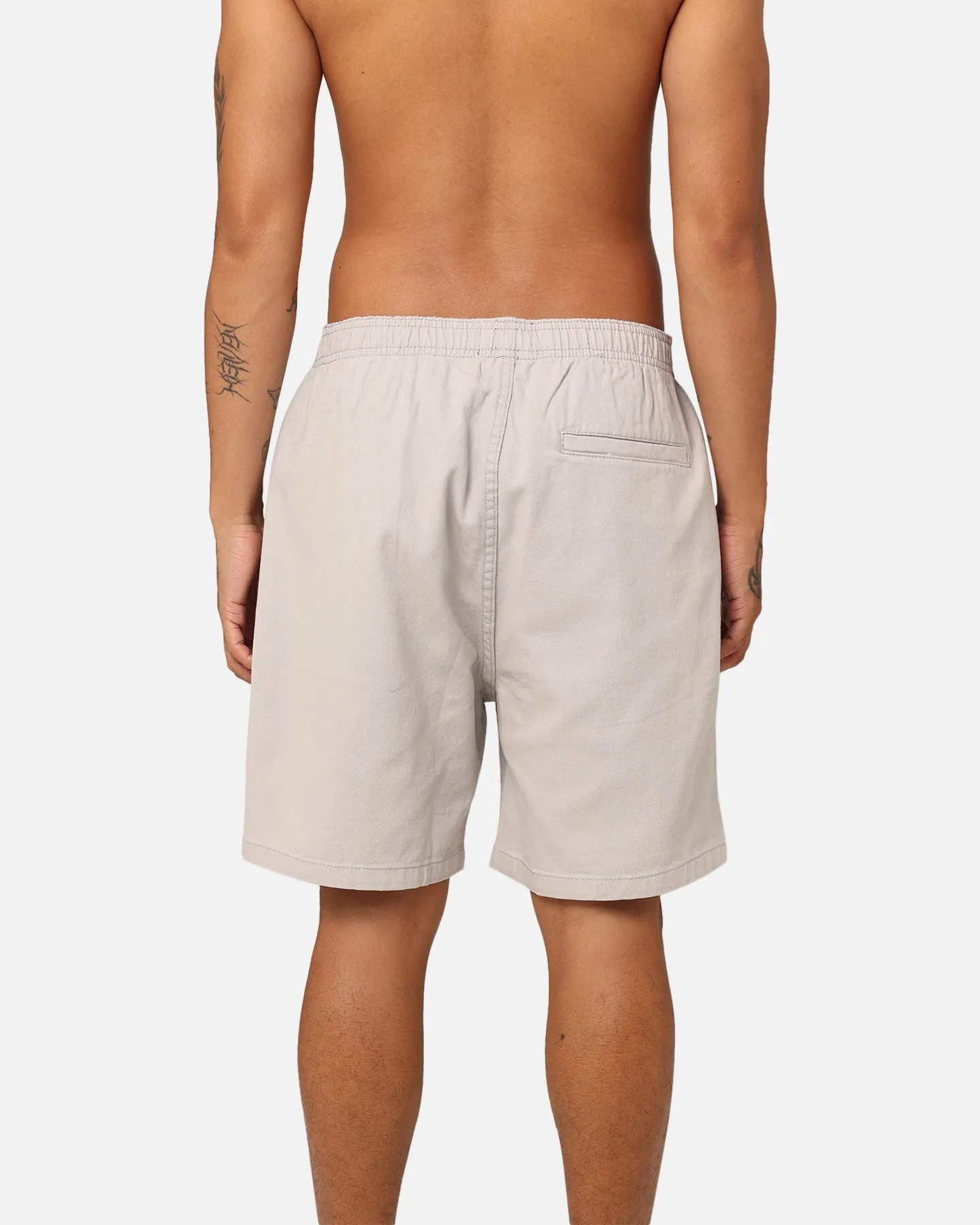 Stussy Workgear Denim Shorts Pigment White