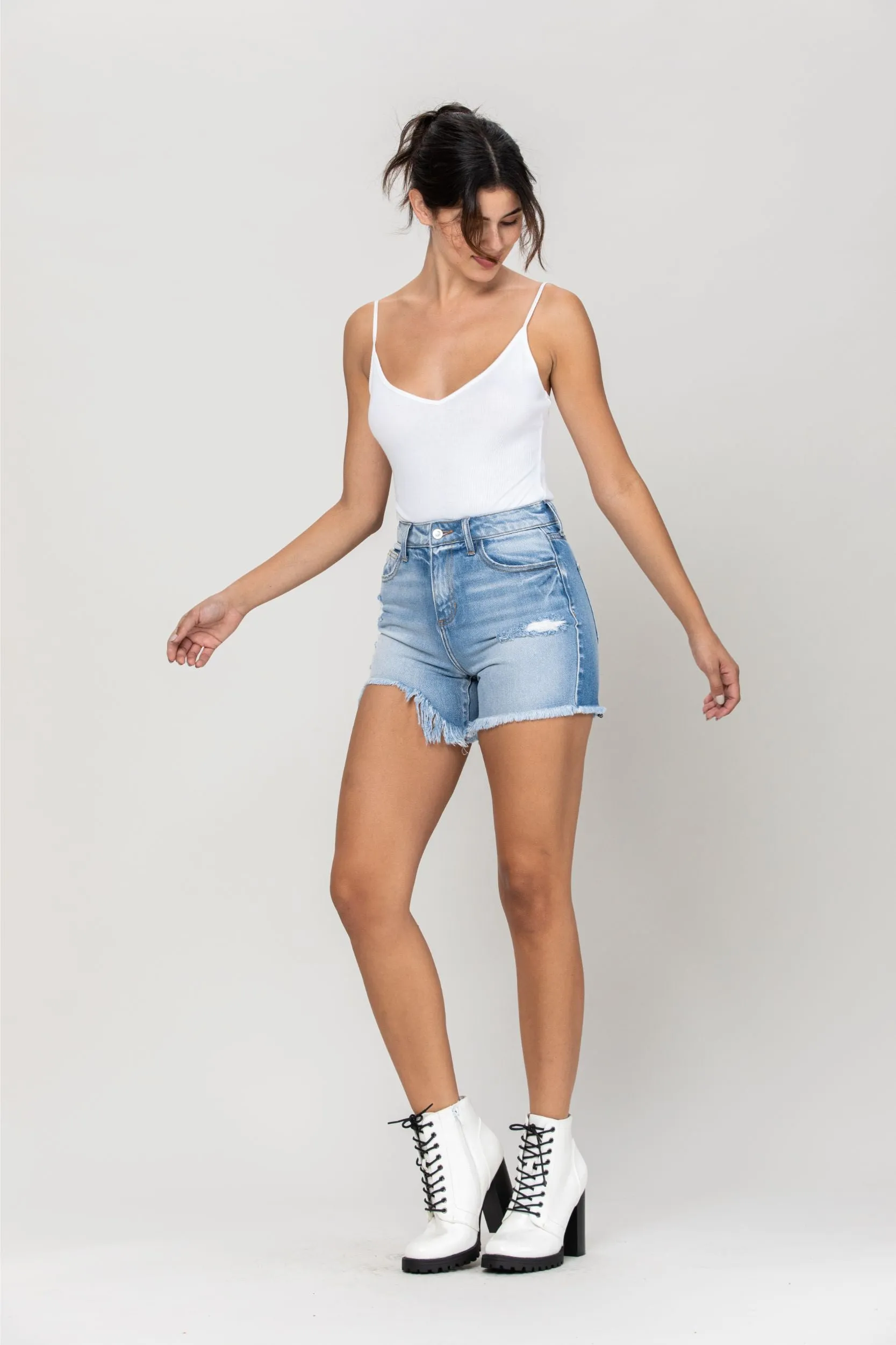 SUNNY ISLES DENIM SHORTS