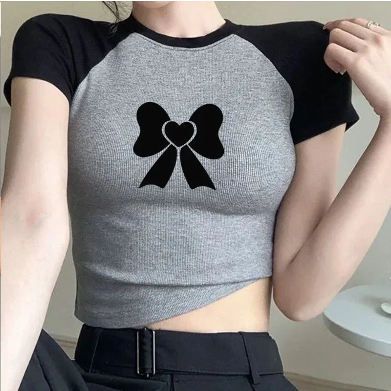 Women Y2k Custom Crop Top Fairy Grunge Crop Top