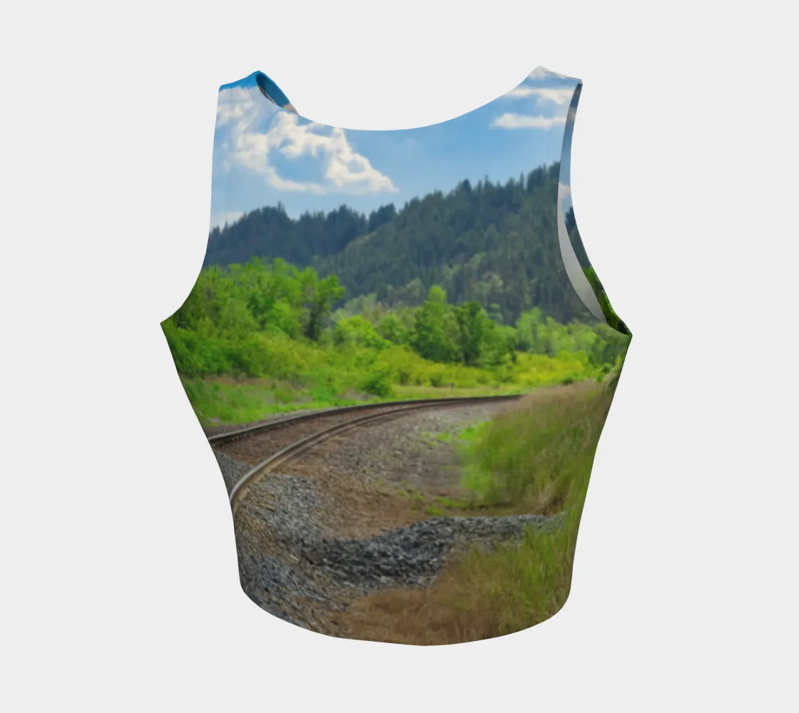 Women's Athletic Crop Top - Edworthy Park CPKC Tracks